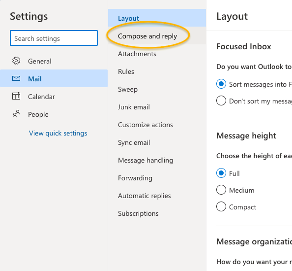 How to create an email signature with Outlook