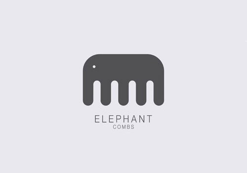 Exemple of elephant logo