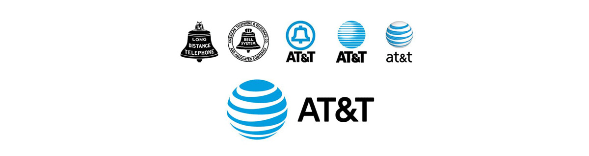 AT&T logo evolution