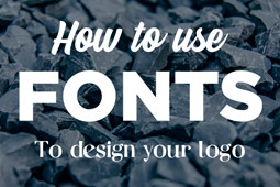 What are the different font types to use for your logo design