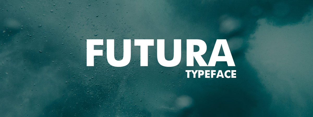 Future font for logos